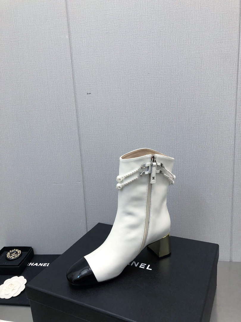 Chanel Women's Shoes Fashion Short Boots C77659