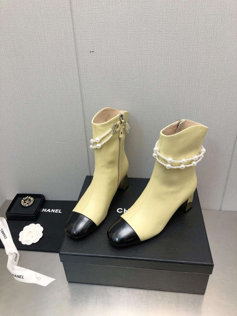 Chanel Women's Shoes Fashion Short Boots C77660