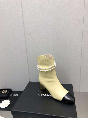 Chanel Women's Shoes Fashion Short Boots C77660 - 35 - View 8