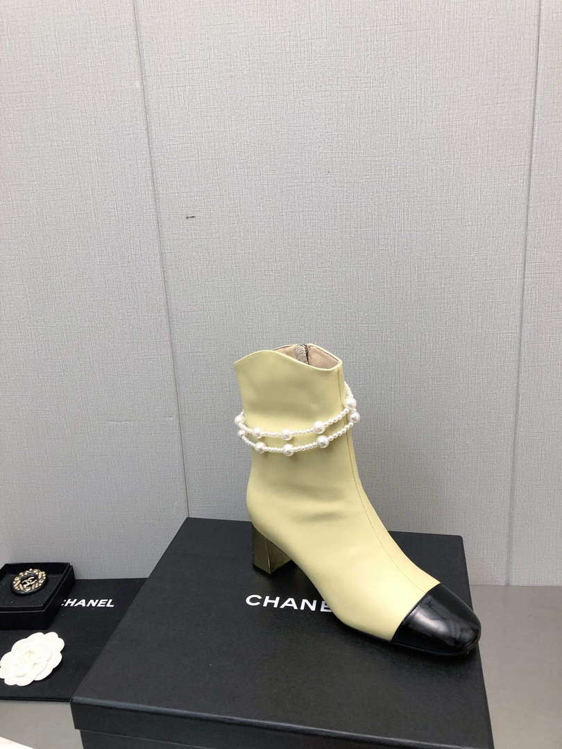 Chanel Women's Shoes Fashion Short Boots C77660