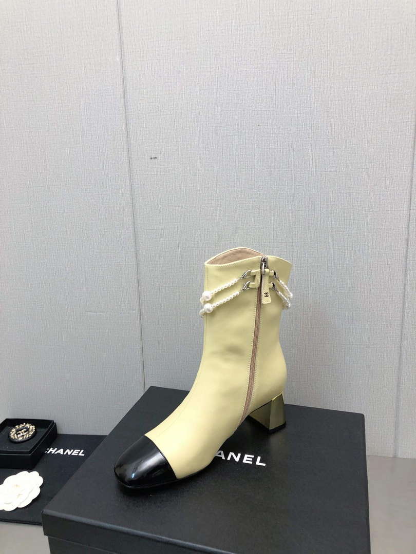 Chanel Women's Shoes Fashion Short Boots C77660