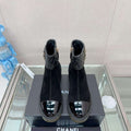 Chanel Women's Shoes Fashion Short Boots C94382 - 35 - View 1