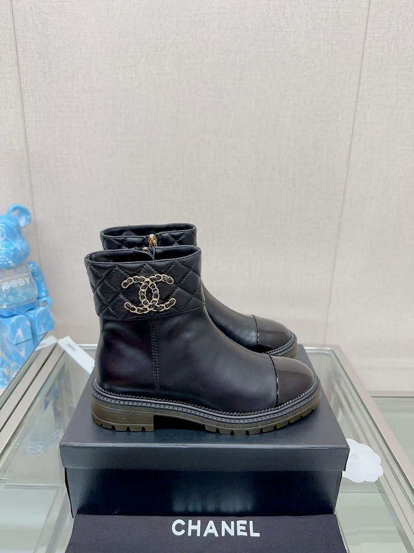 Chanel Women's Shoes Fashion Short Boots C94383
