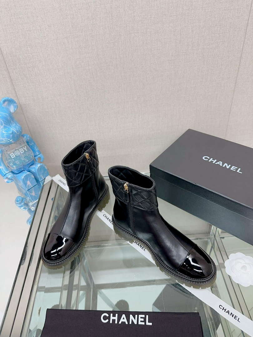 Chanel Women's Shoes Fashion Short Boots C94383
