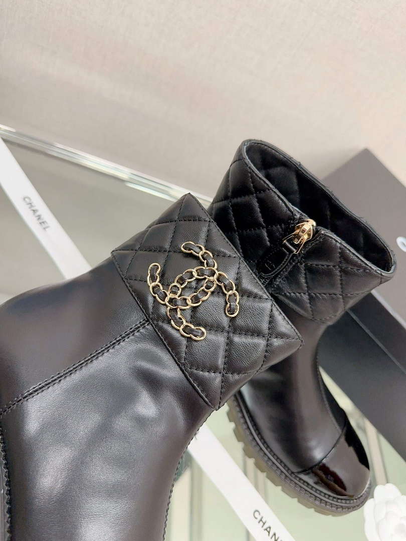 Chanel Women's Shoes Fashion Short Boots C94383