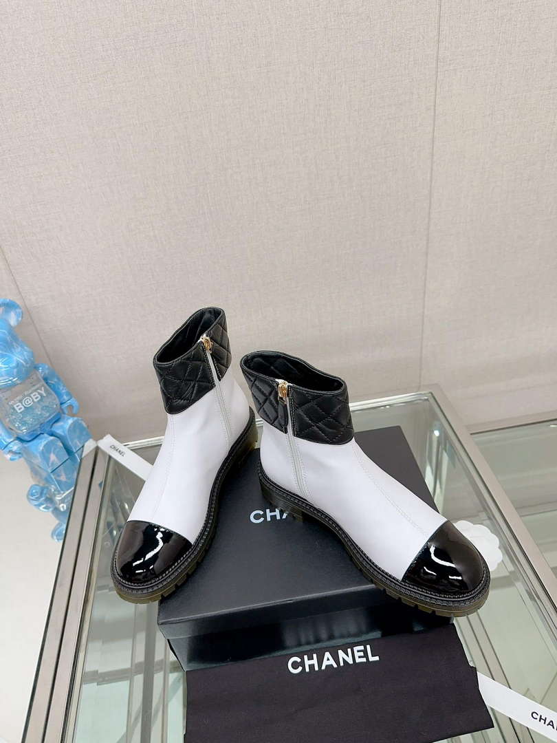 Chanel Women's Shoes Fashion Short Boots C94384