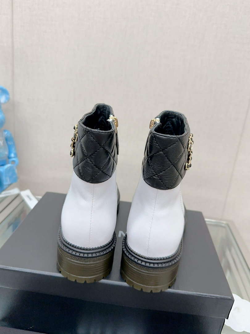 Chanel Women's Shoes Fashion Short Boots C94384