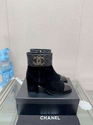 Chanel Women's Shoes Fashion Short Boots C94385 - 35 - View 3