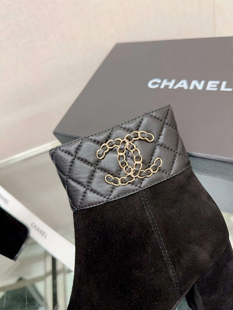 Chanel Women's Shoes Fashion Short Boots C94385