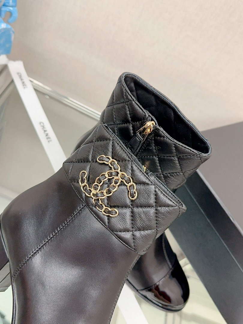 Chanel Women's Shoes Fashion Short Boots C94386