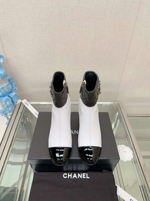 Chanel Women's Shoes Fashion Short Boots C94387 - 35 - View 2