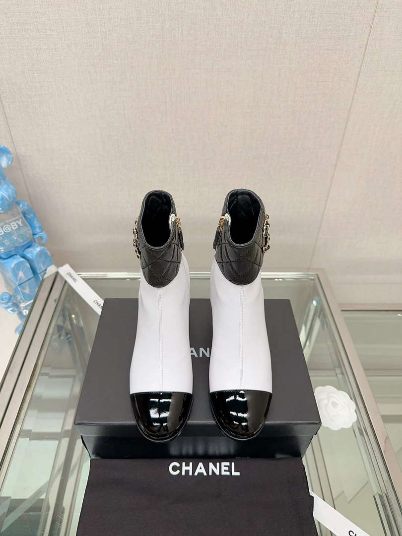 Chanel Women's Shoes Fashion Short Boots C94387