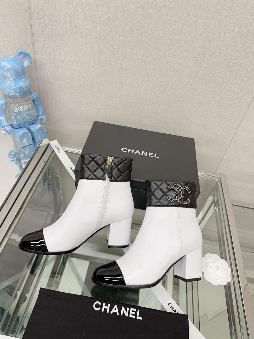 Chanel Women's Shoes Fashion Short Boots C94387