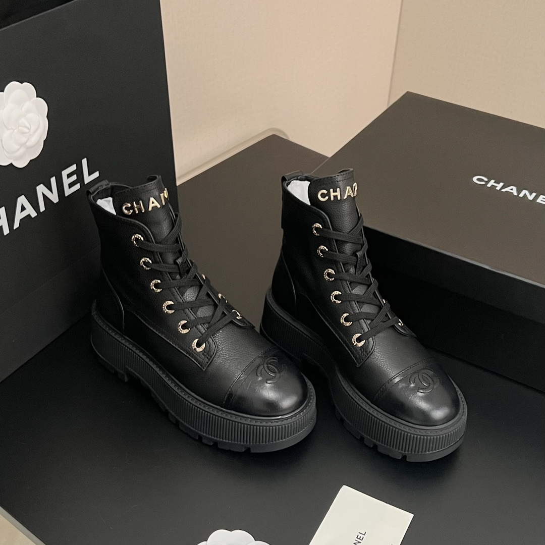 Chanel Women's Shoes Fashion Short Boots C94388