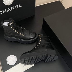 Chanel Women's Shoes Fashion Short Boots C94388 - 35 - View 3
