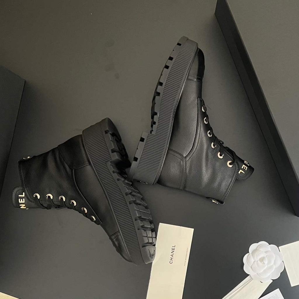 Chanel Women's Shoes Fashion Short Boots C94388