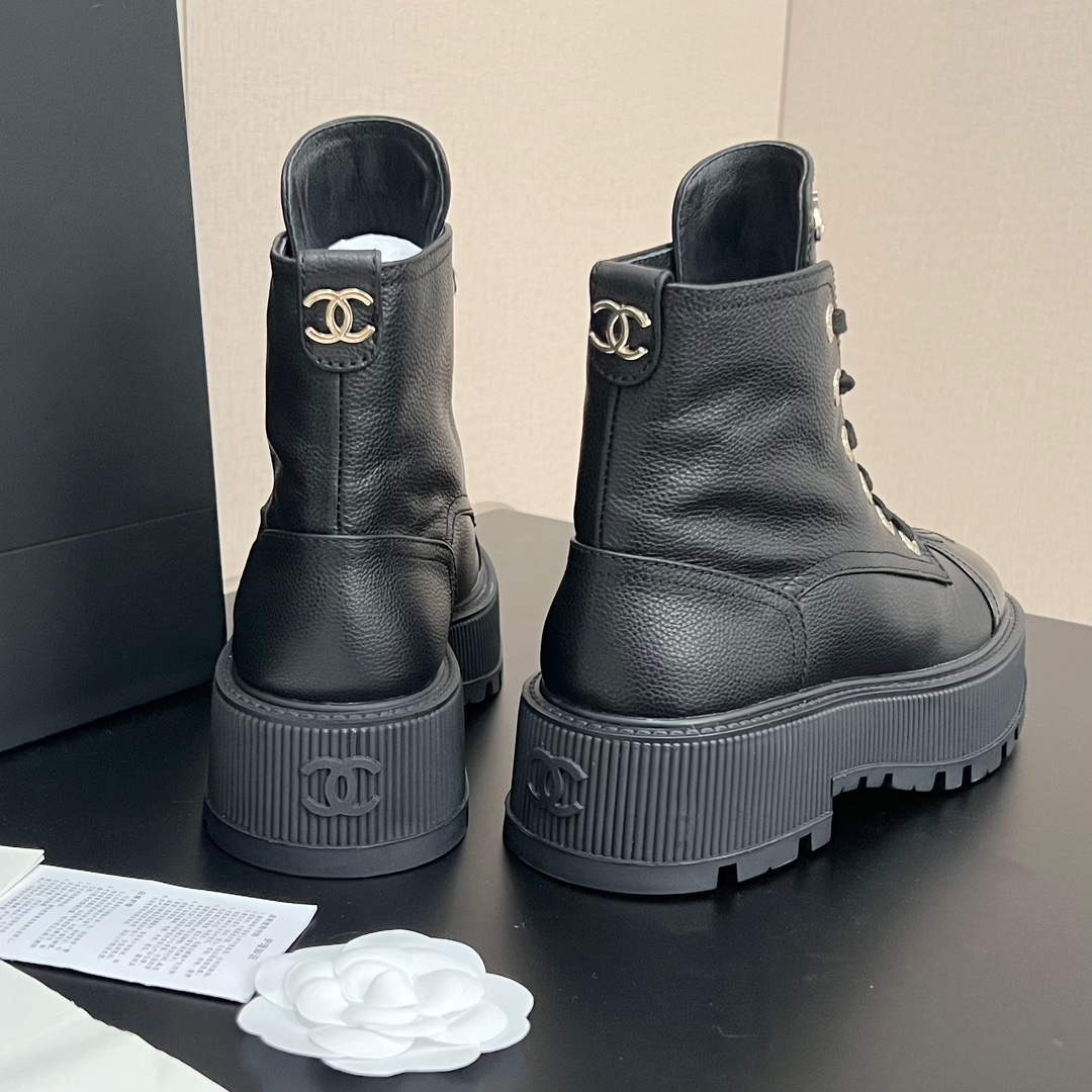 Chanel Women's Shoes Fashion Short Boots C94388