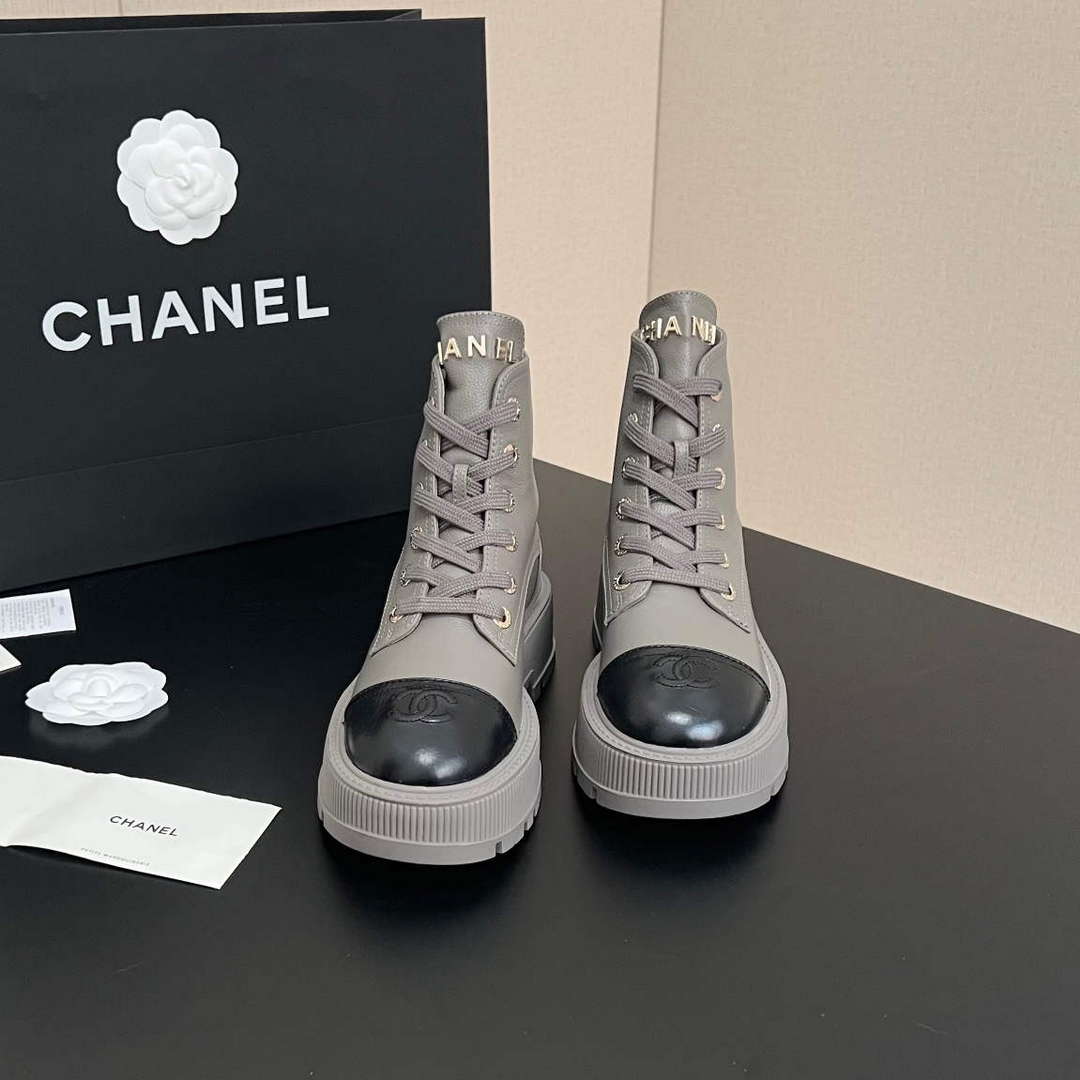 Chanel Women's Shoes Fashion Short Boots C94389