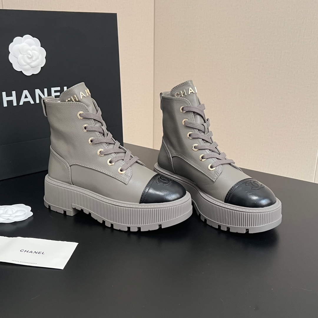 Chanel Women's Shoes Fashion Short Boots C94389