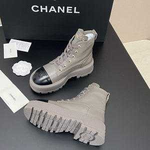 Chanel Women's Shoes Fashion Short Boots C94389 - 35 - View 3