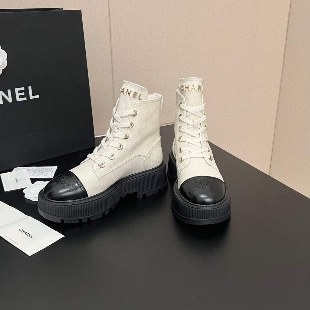 Chanel Women's Shoes Fashion Short Boots C94390