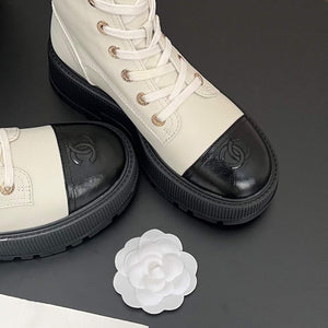 Chanel Women's Shoes Fashion Short Boots C94390 - 35 - View 6
