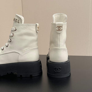 Chanel Women's Shoes Fashion Short Boots C94390 - 35 - View 8