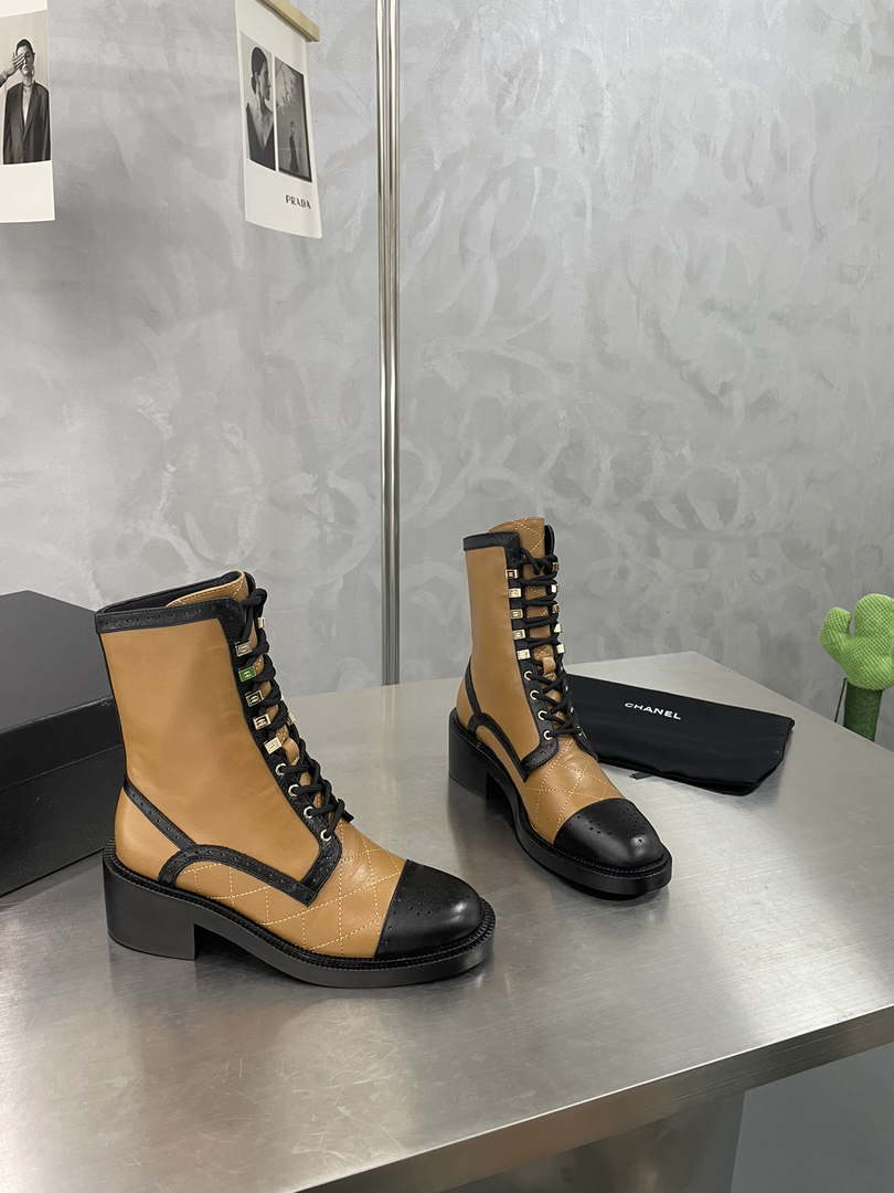 Chanel Women's Shoes G39162 Y55902 94305 Hight Boots 189934