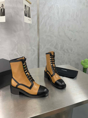 Chanel Women's Shoes G39162 Y55902 94305 Hight Boots 189934 - 35 - View 3