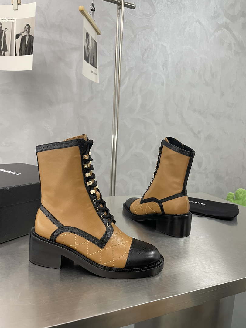 Chanel Women's Shoes G39162 Y55902 94305 Hight Boots 189934