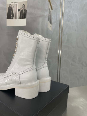 Chanel Women's Shoes G39162 Y55902 94305 Hight Boots 189936 - 35 - View 8