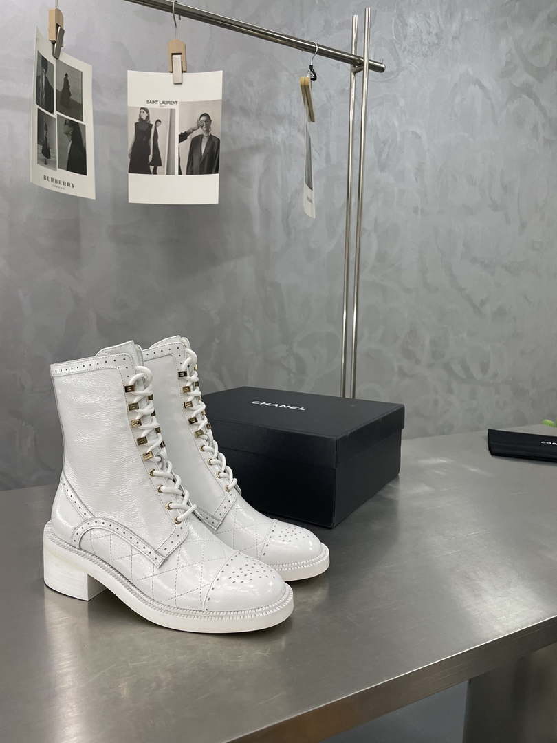Chanel Women's Shoes G39162 Y55902 94305 Hight Boots 189936