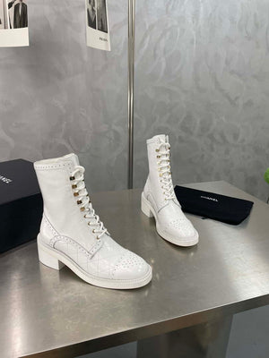 Chanel Women's Shoes G39162 Y55902 94305 Hight Boots 189936 - 35 - View 6