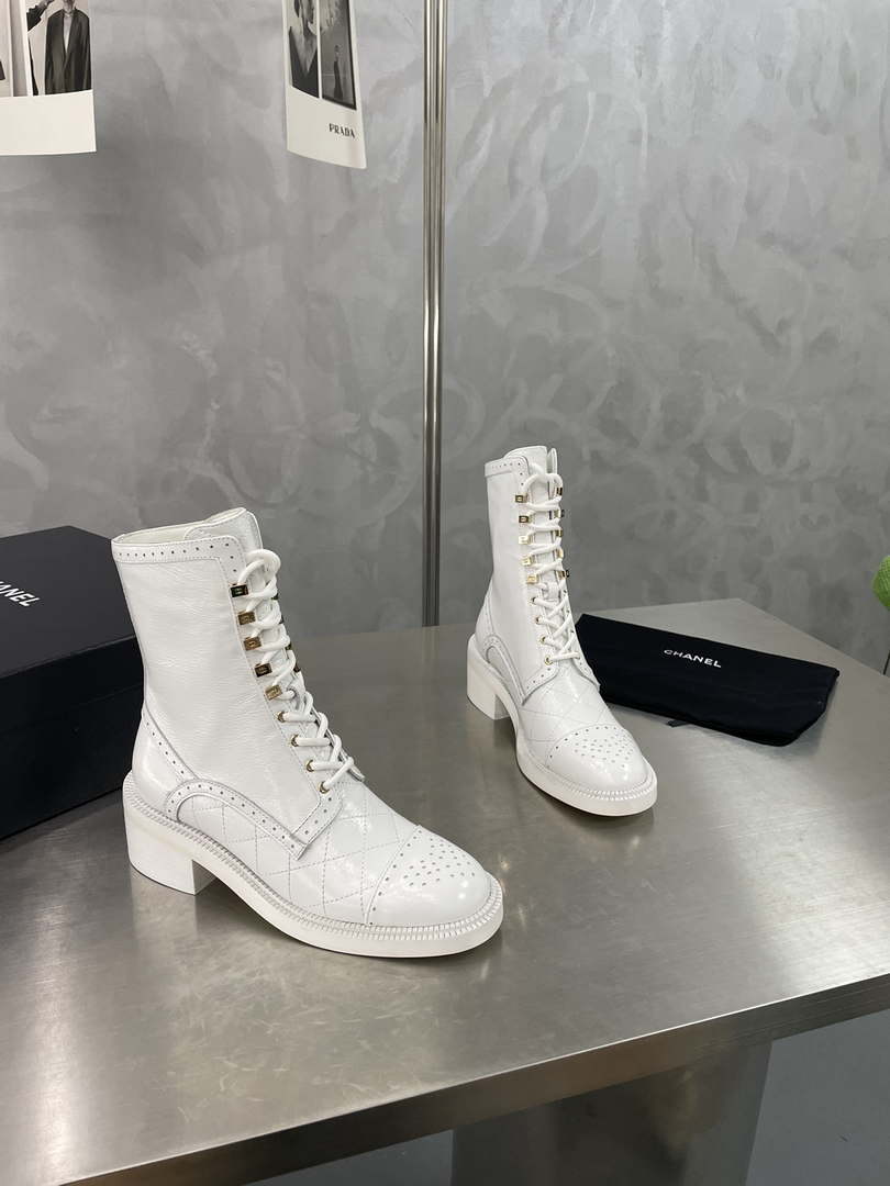 Chanel Women's Shoes G39162 Y55902 94305 Hight Boots 189936