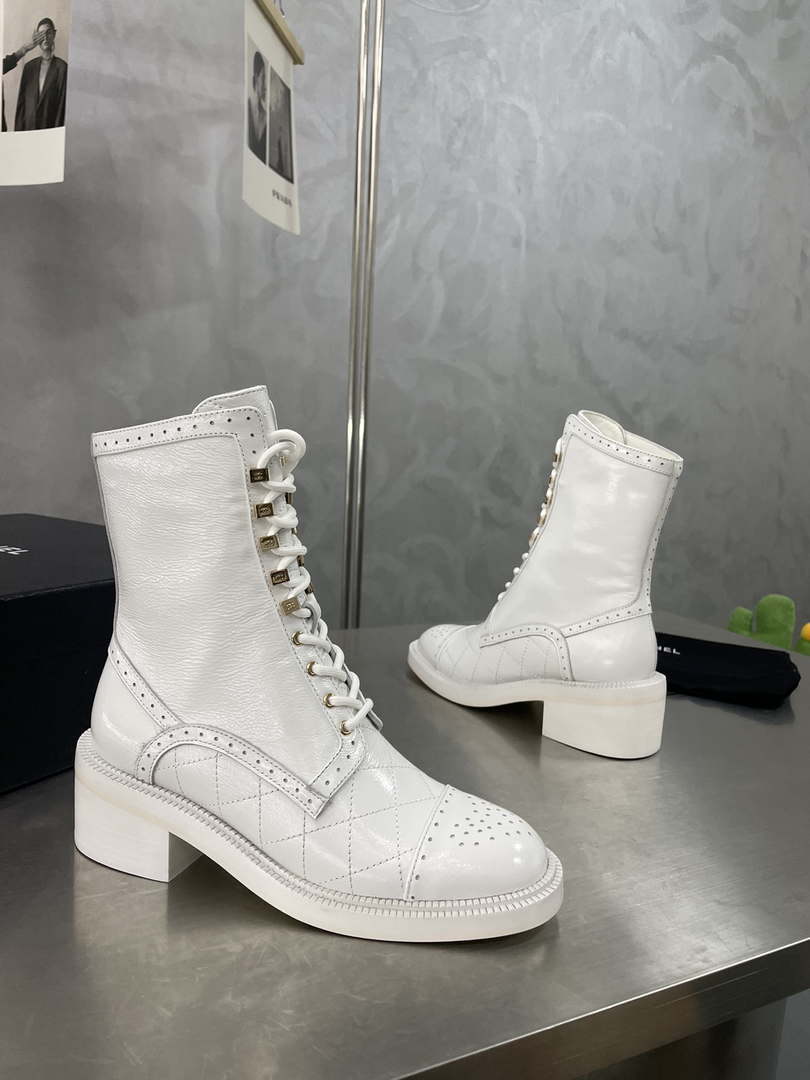 Chanel Women's Shoes G39162 Y55902 94305 Hight Boots 189936