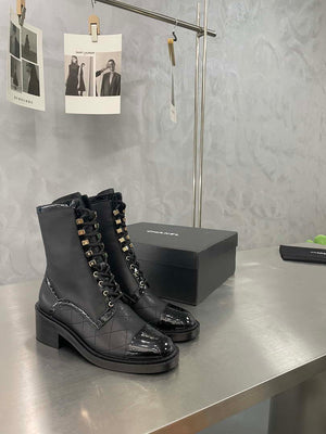 Chanel Women's Shoes G39162 Y55902 94305 Hight Boots 189937 - 35 - View 5