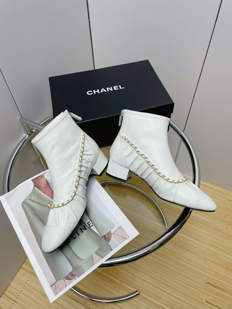 Chanel Women's Shoes Short Boots 194822