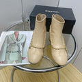 Chanel Women's Shoes Short Boots 194823 - 35 - View 1