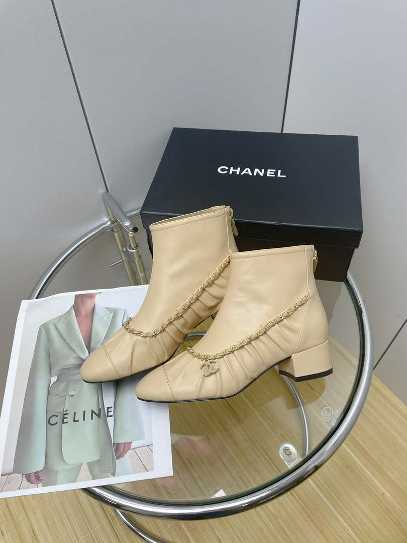 Chanel Women's Shoes Short Boots 194823