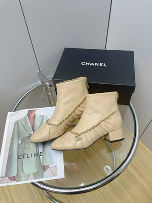Chanel Women's Shoes Short Boots 194823 - 35 - View 5