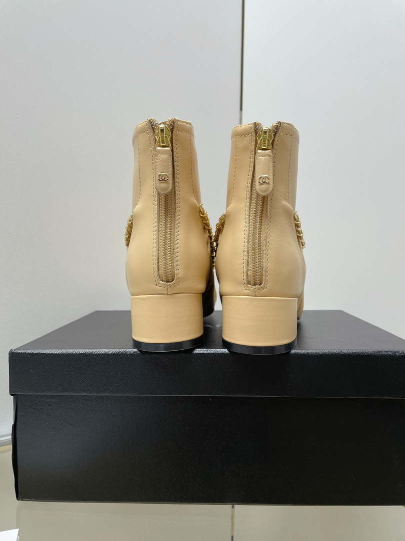 Chanel Women's Shoes Short Boots 194823 - 35 - View 8