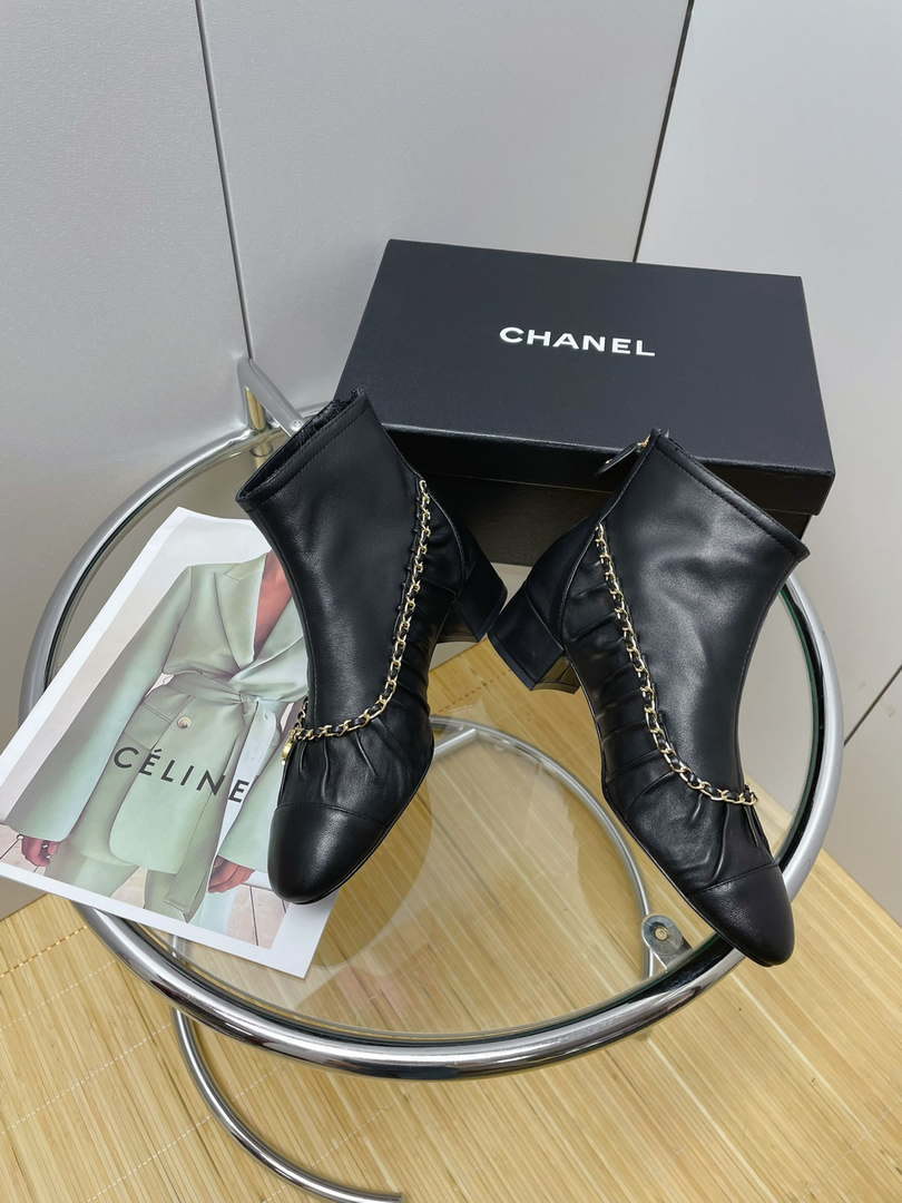 Chanel Women's Shoes Short Boots 194824