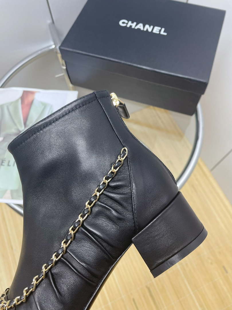 Chanel Women's Shoes Short Boots 194824