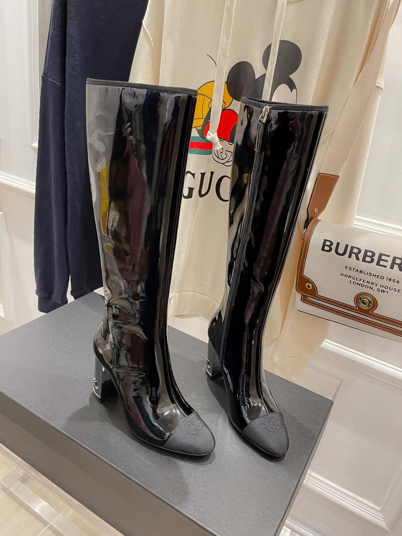 Chanel Women's Shoes High Boots 195142 - 35 - View 7
