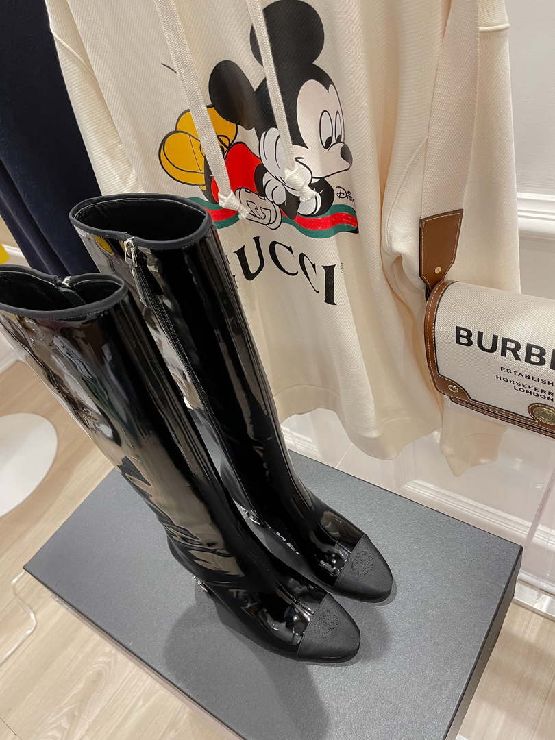 Chanel Women's Shoes High Boots 195142