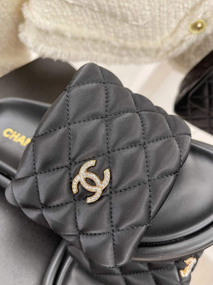 Chanel Women's Shoes Rhombus Velcro Slippers C91280 - 35 - View 7