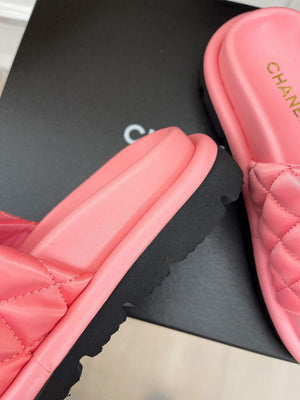 Chanel Women's Shoes Rhombus Velcro Slippers C91282 - 35 - View 9