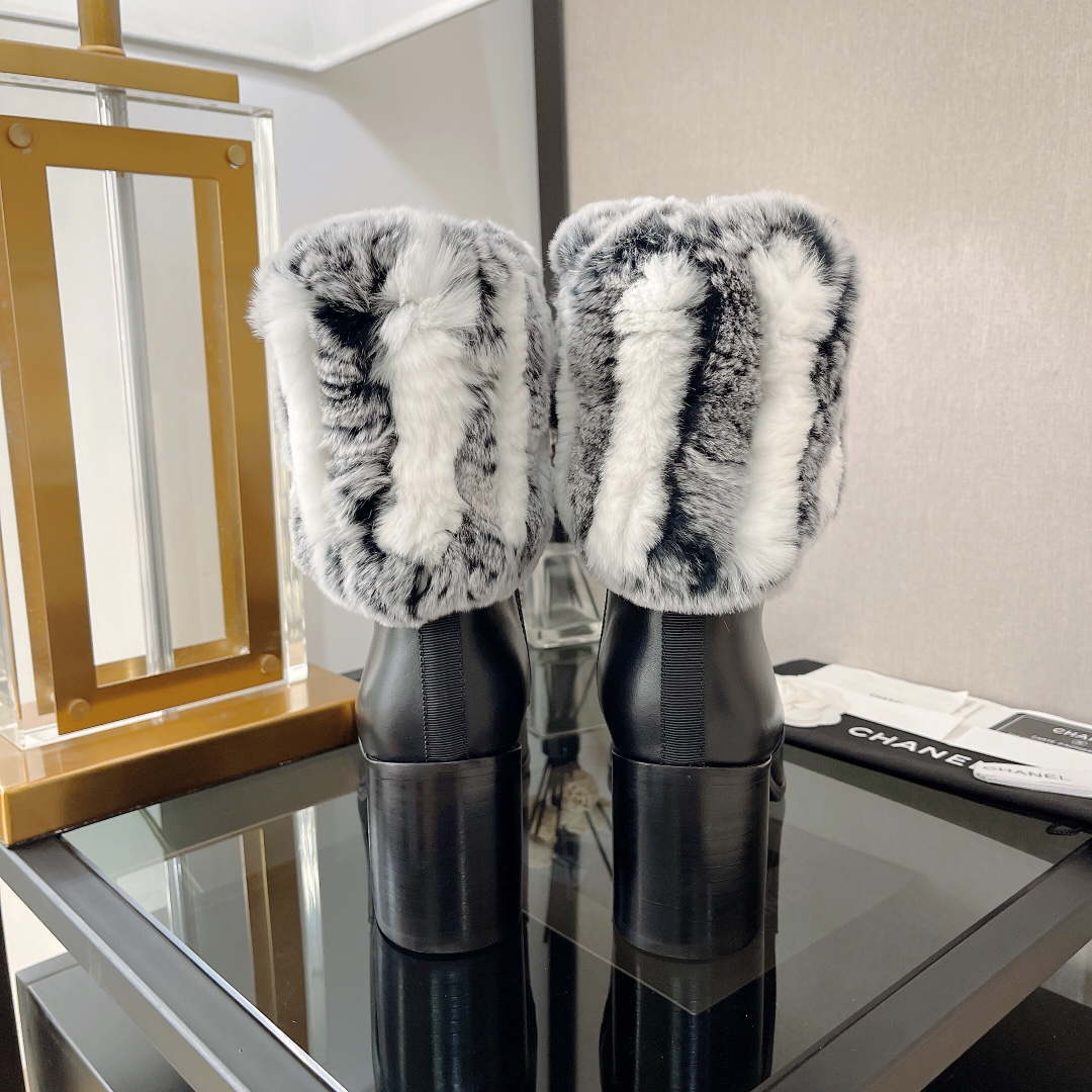 Chanel Women's Shoes Short Boots 193741 - 35 - View 6
