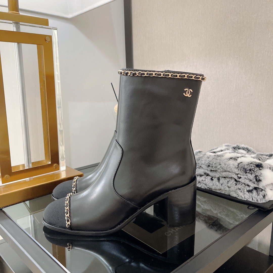 Chanel Women's Shoes Short Boots 193741