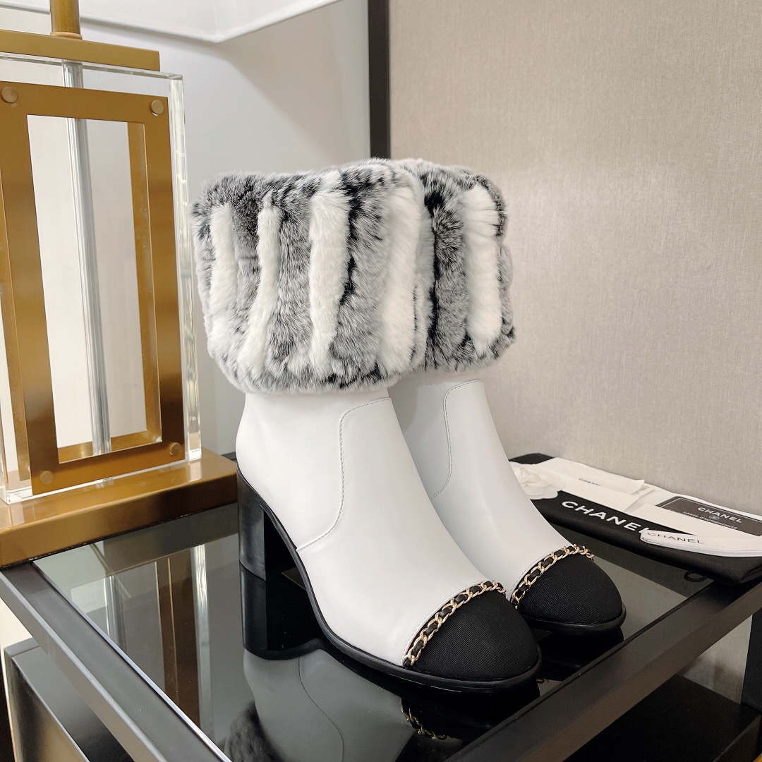 Chanel Women's Shoes Short Boots 193742